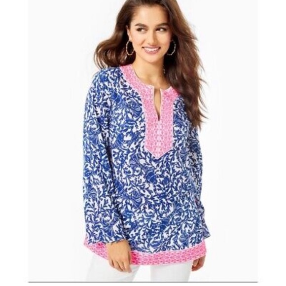 Lilly Pulitzer Ocean Cove Tunic - Picture 4 of 5